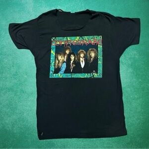 Vintage 1990 Whitesnake Band Shirt
